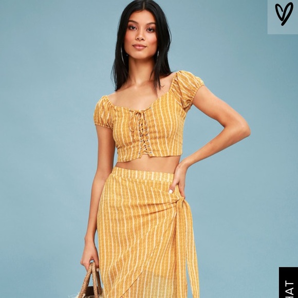 Wish me luck crop top by Lulus! - Picture 3 of 5